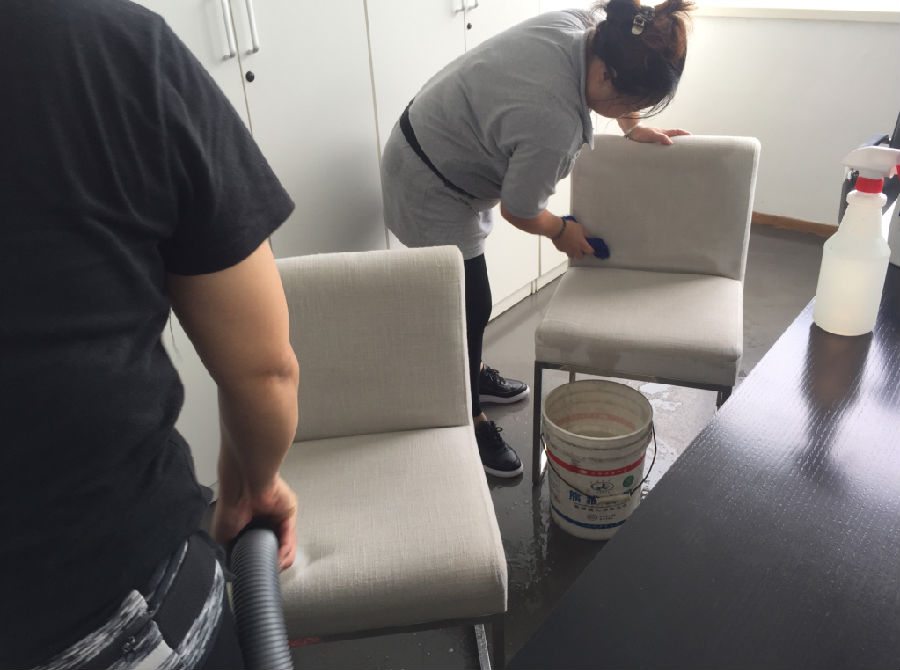 临汾沙发清洗案例